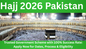 Read more about the article Hajj 2026 Pakistan – Trusted Government Scheme with 100% Success Rate: Apply Now for Dates, Process & Eligibility