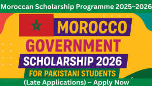 Read more about the article Moroccan Scholarship Programme 2025–2026 (Late Applications) – Apply Now