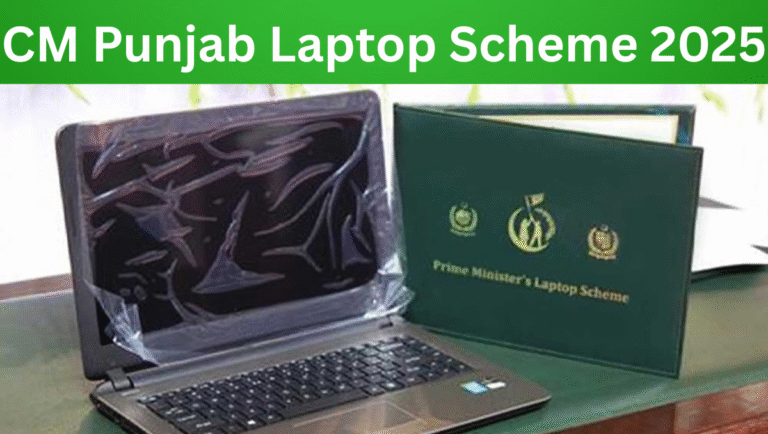 CM Punjab Laptop Scheme 2025