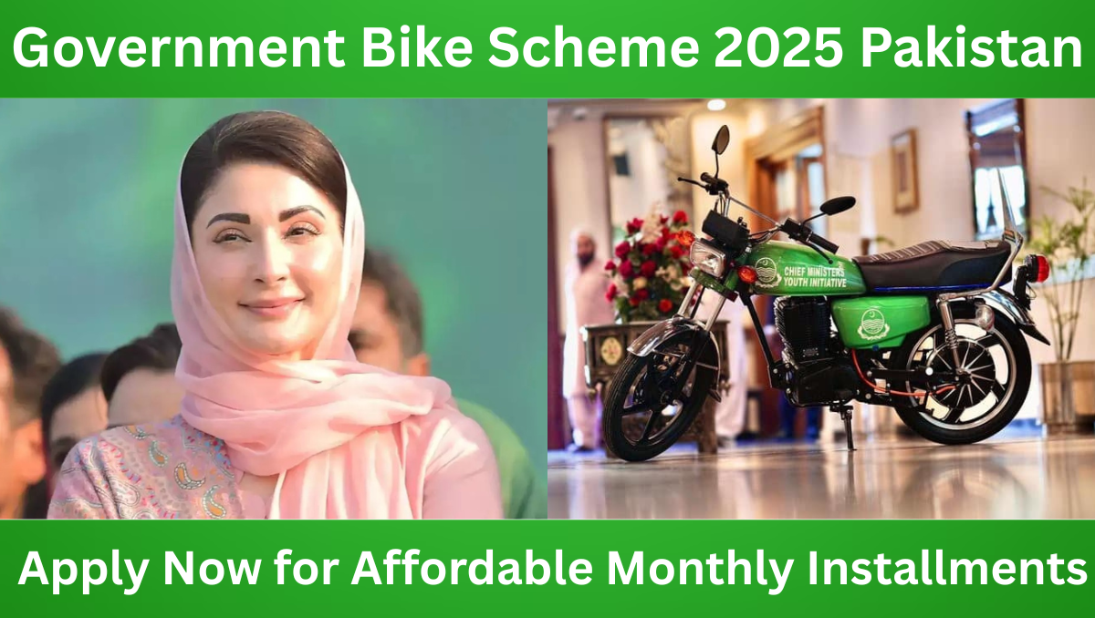 Read more about the article Government Bike Scheme 2025 Pakistan – Apply Now for Affordable Monthly Installments