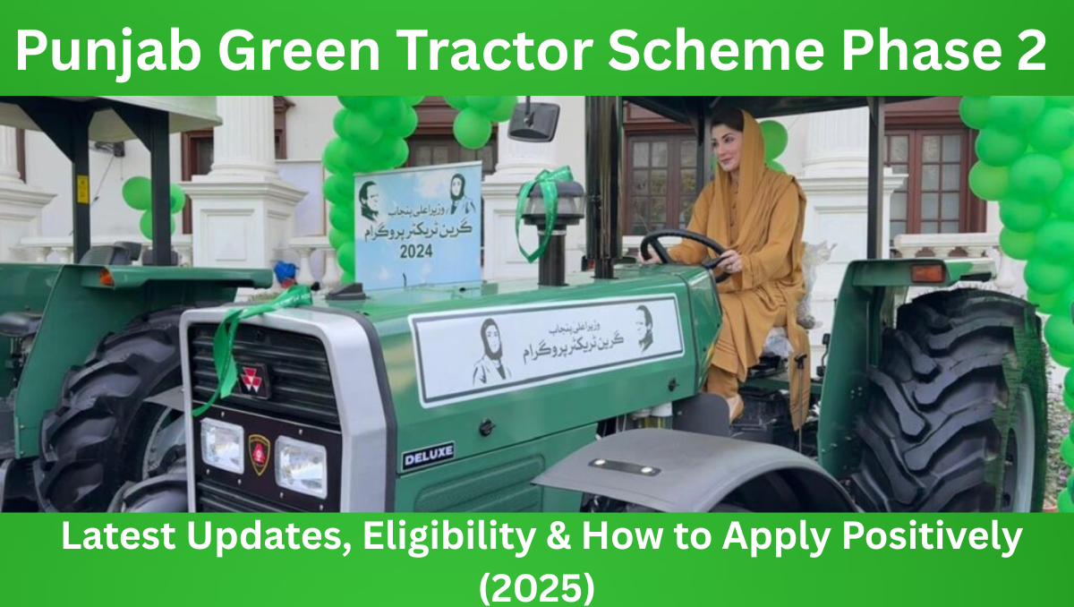 Read more about the article Punjab Green Tractor Scheme Phase 2 – Latest Updates, Eligibility & How to Apply Positively (2025)