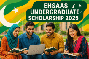 Read more about the article Ehsaas Undergraduate Scholarship 2025 (HEC) – Eligibility, Benefits & Easy Apply Online